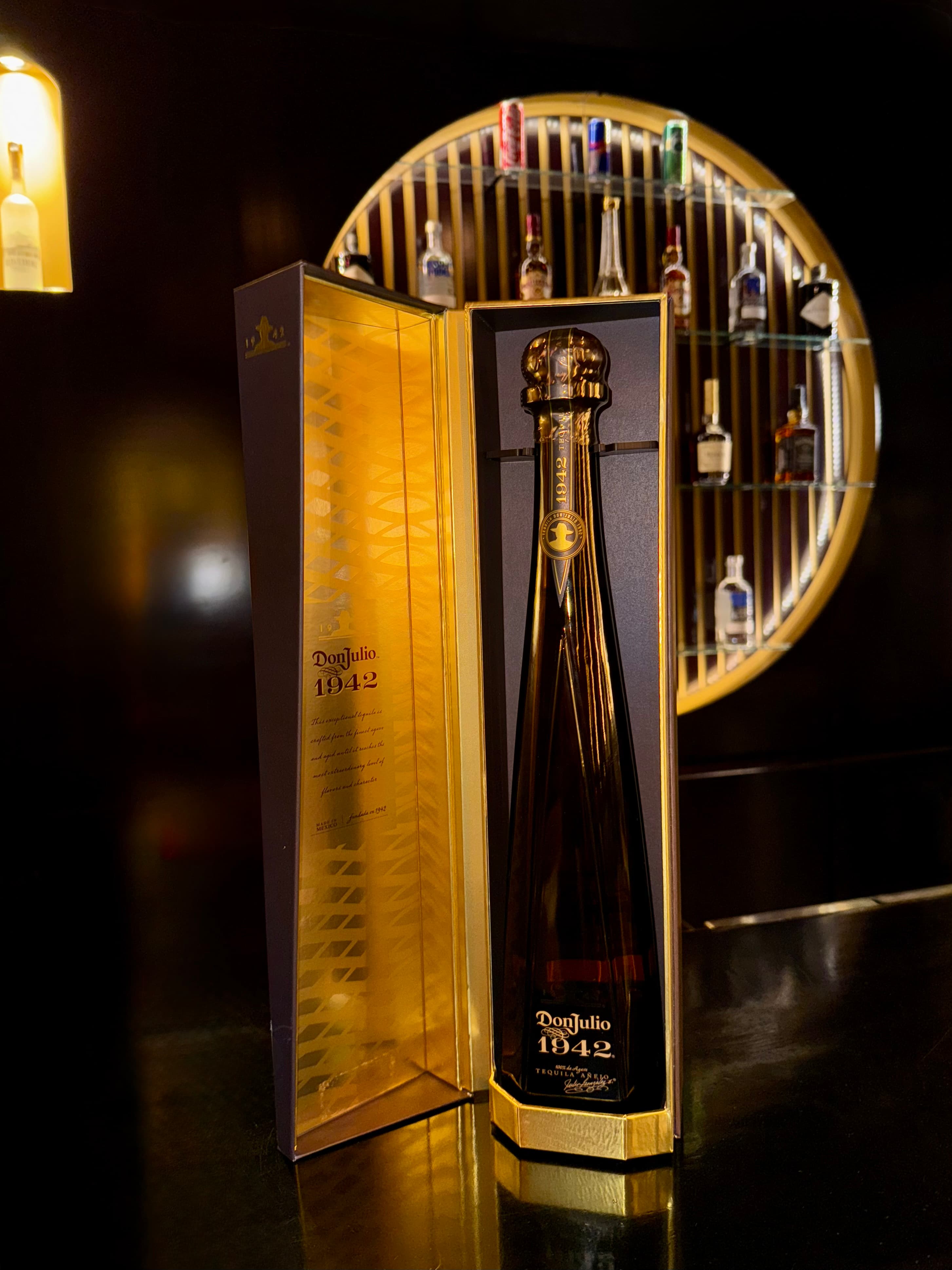 Tequila Don Julio 1942 au bar La Perla Paris